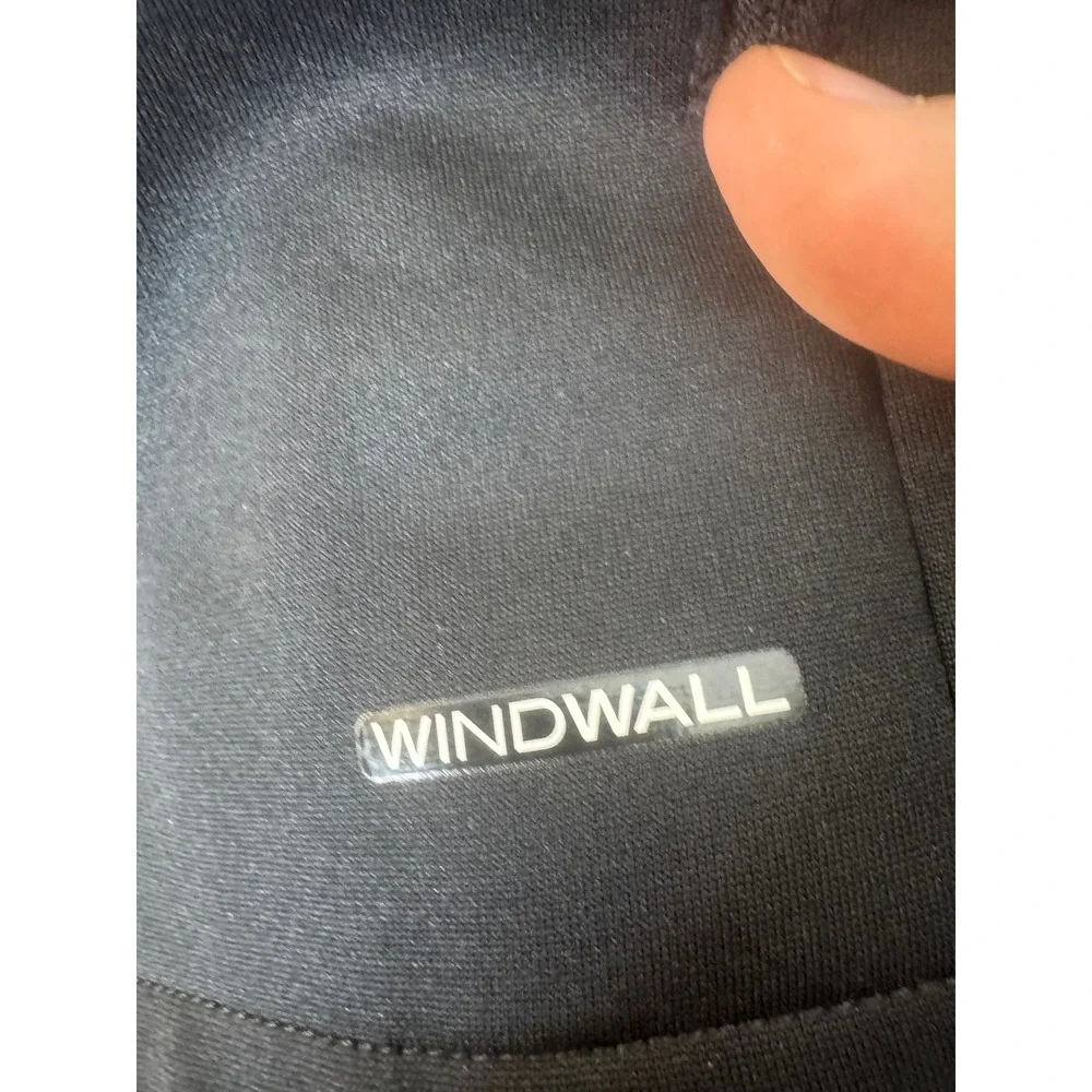 The North Face Mens WindWall Softshell Full Zip Vest Black NF0A336N Size M